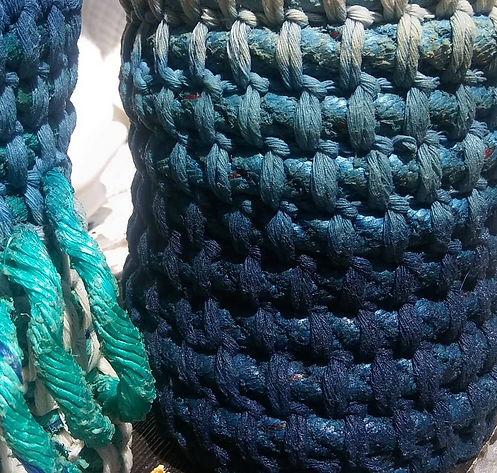 Handwoven Buoy Sculpture 2019