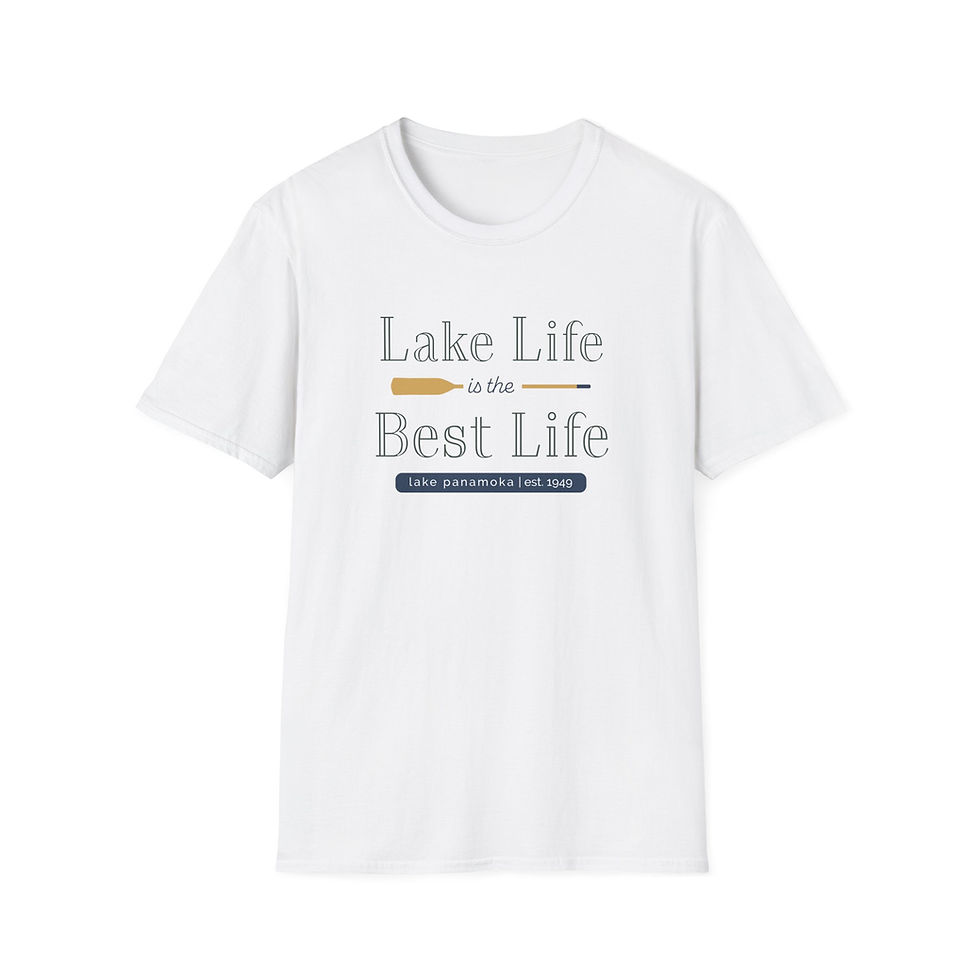Lake Life is the Best Life  - Unisex Softstyle T-Shirt
