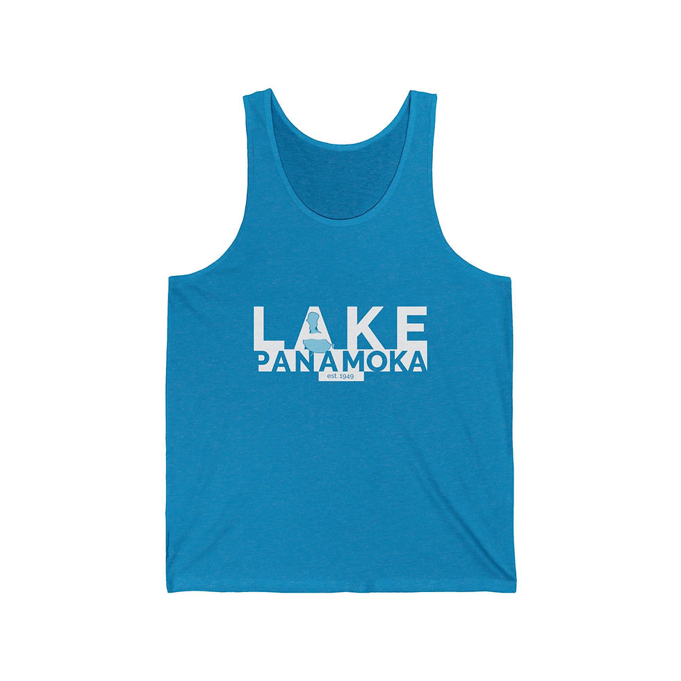 Thumbnail: Lake Panamoka est.1949 - Unisex Jersey Tank