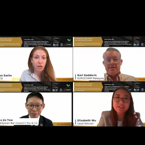 Part II of Synergising Foreign Investor and State Climate Priorities.