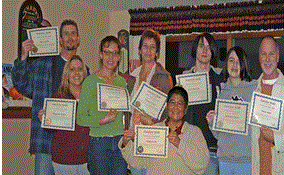 Reiki students