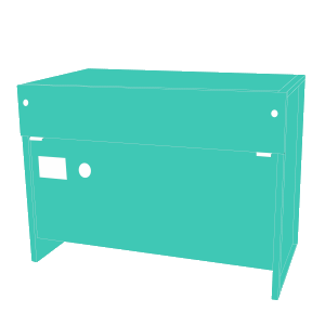 Downdraft dust extraction workbenches with filters