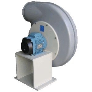 Plastic centrifugal ventilation fan