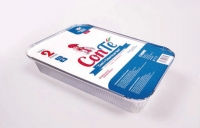 Icont Contenitore in alluminio + Cop. 6 porzioni 2 pz