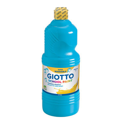 Giotto School Paint Tempera Pronta col. Azzurro 1000 ml pz 1