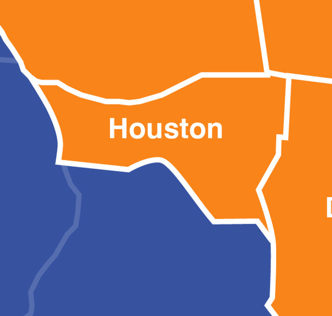 Houston County Erin TN map