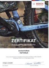 Zertifikat Ralf Kißkalt