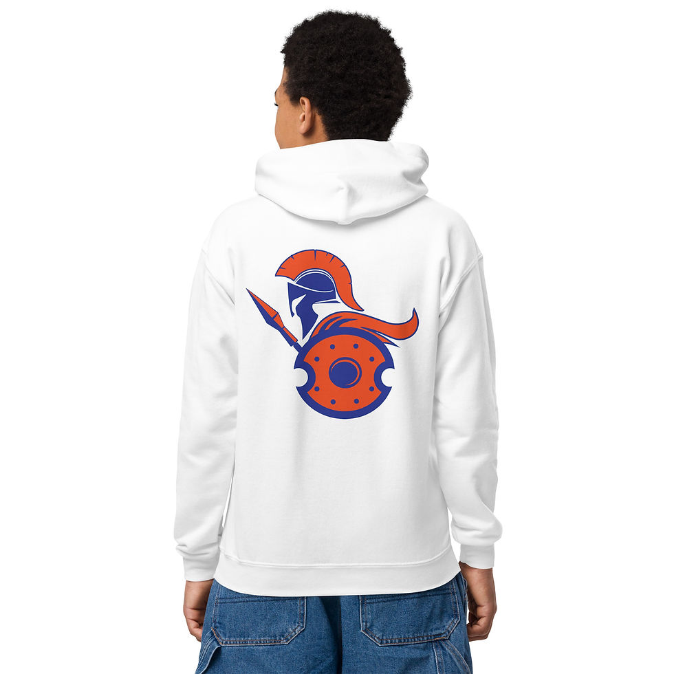 Thumbnail: JI Lil Trojans Youth heavy blend hoodie