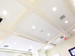 coffered ceilings