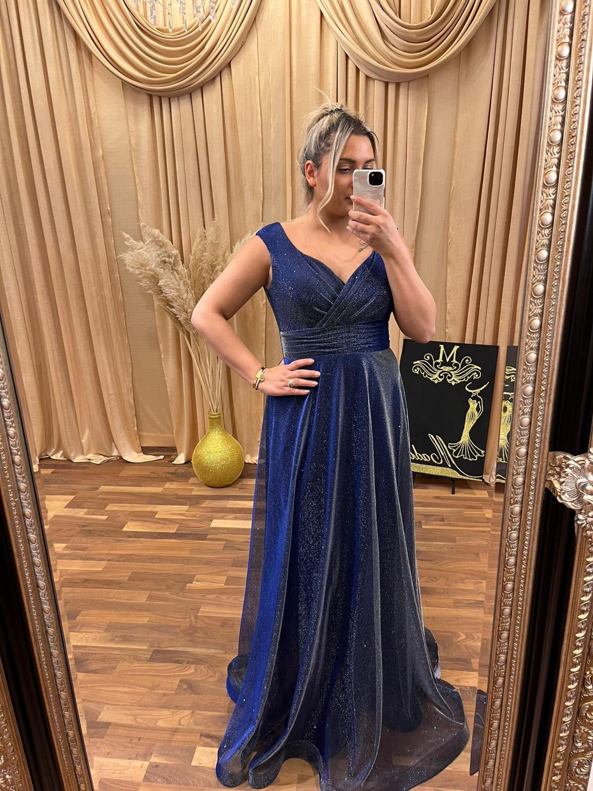 Tüllkleid Dunkleblau