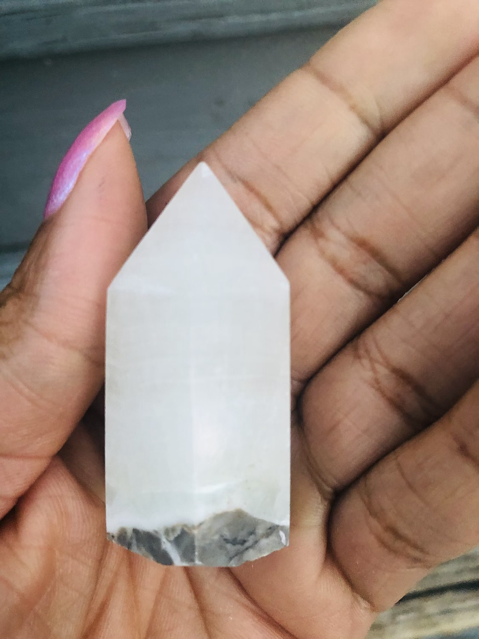Thumbnail: Blue Calcite Towers