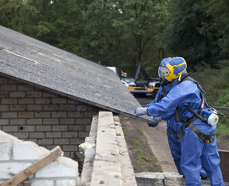 Removing Asbestos Roofing