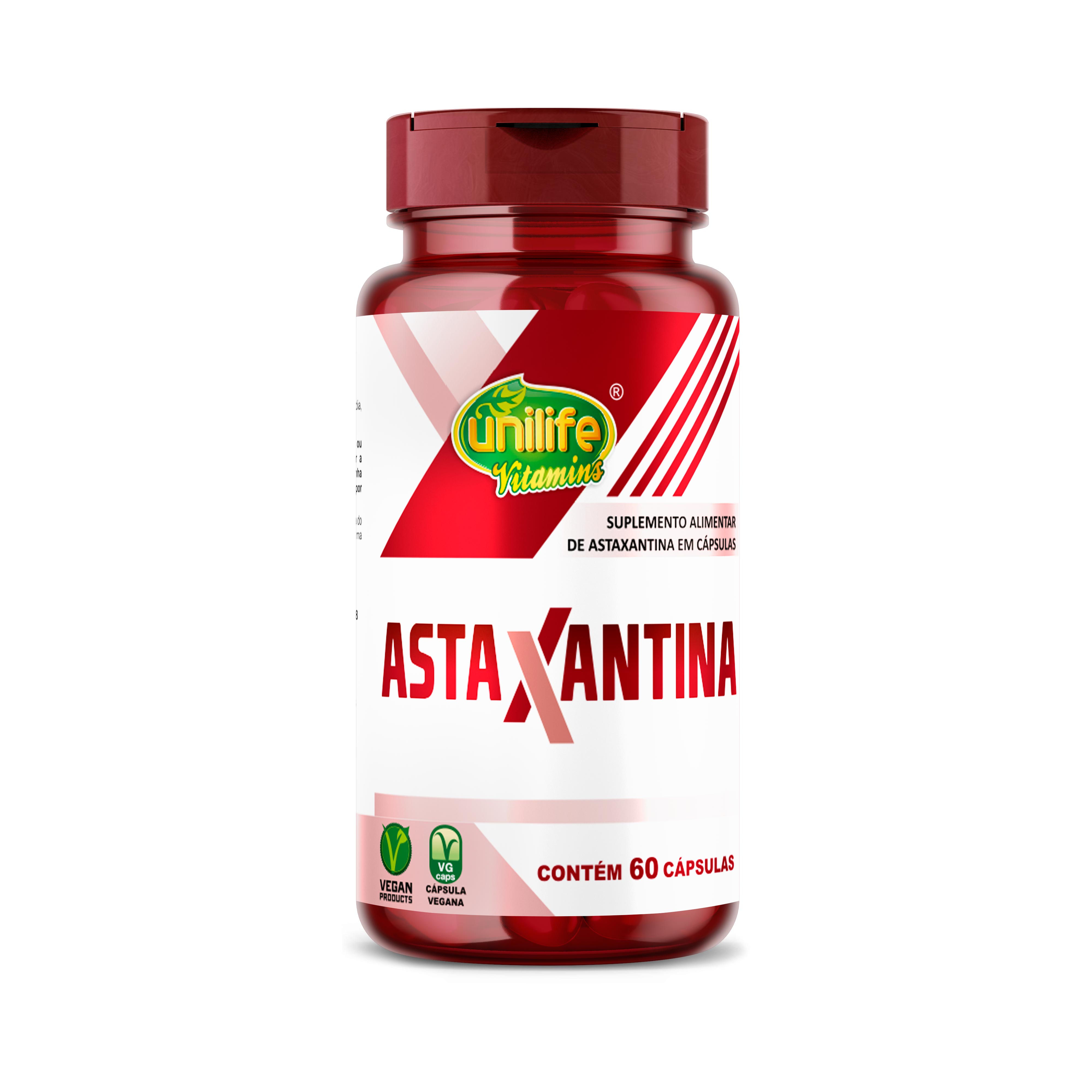 Astaxantina 60 cápsulas 400 mg | Unilife