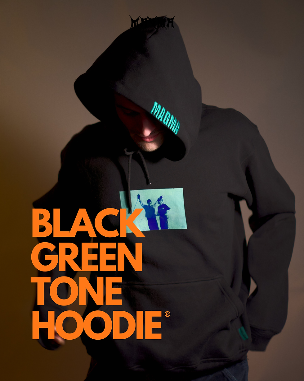 Thumbnail: Black Green Tone Hoodie