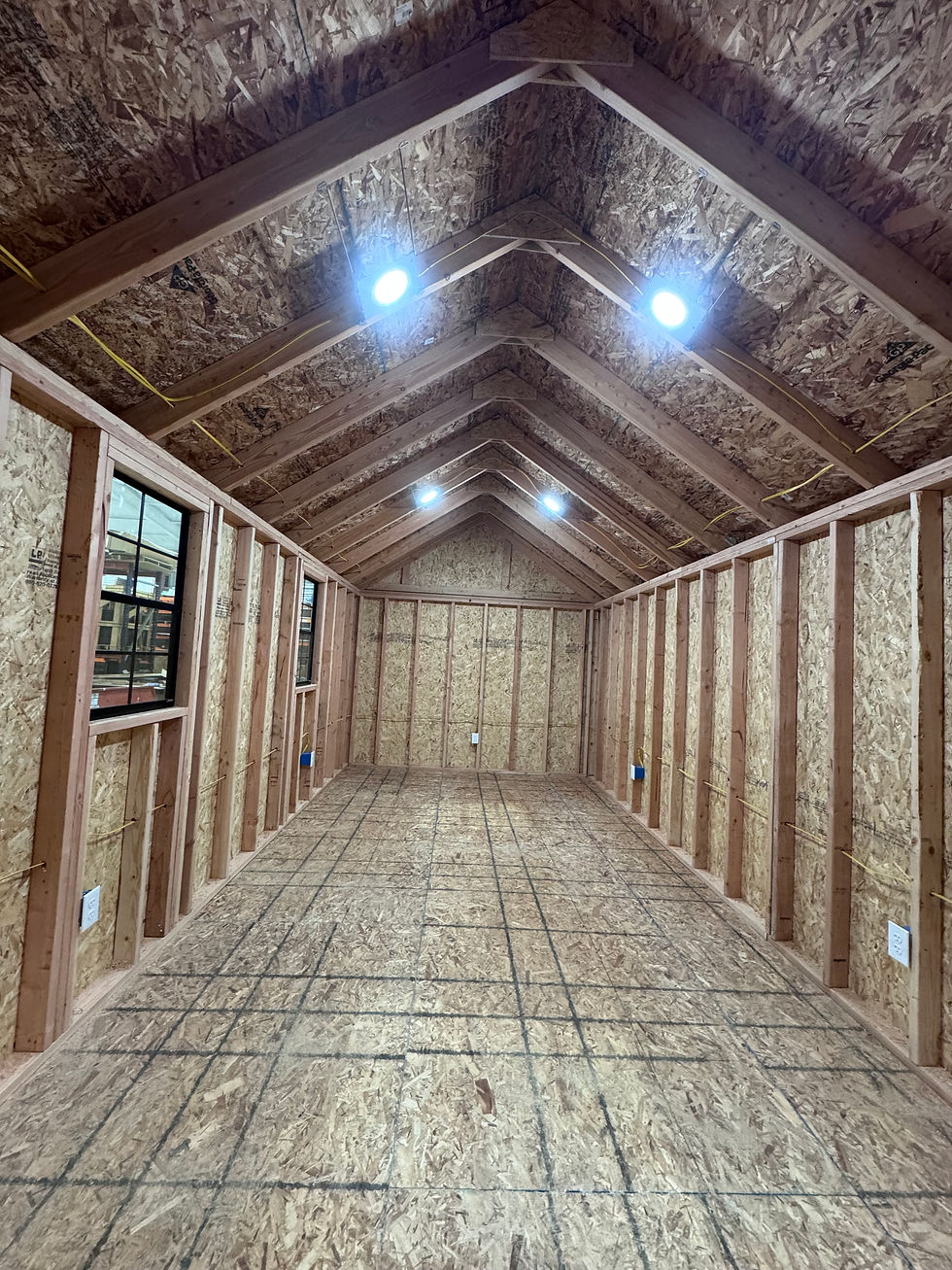 Thumbnail: 10 x 20 Modern Shed with Full Electrical & Perimeter Lighting by Shed Pro LLC