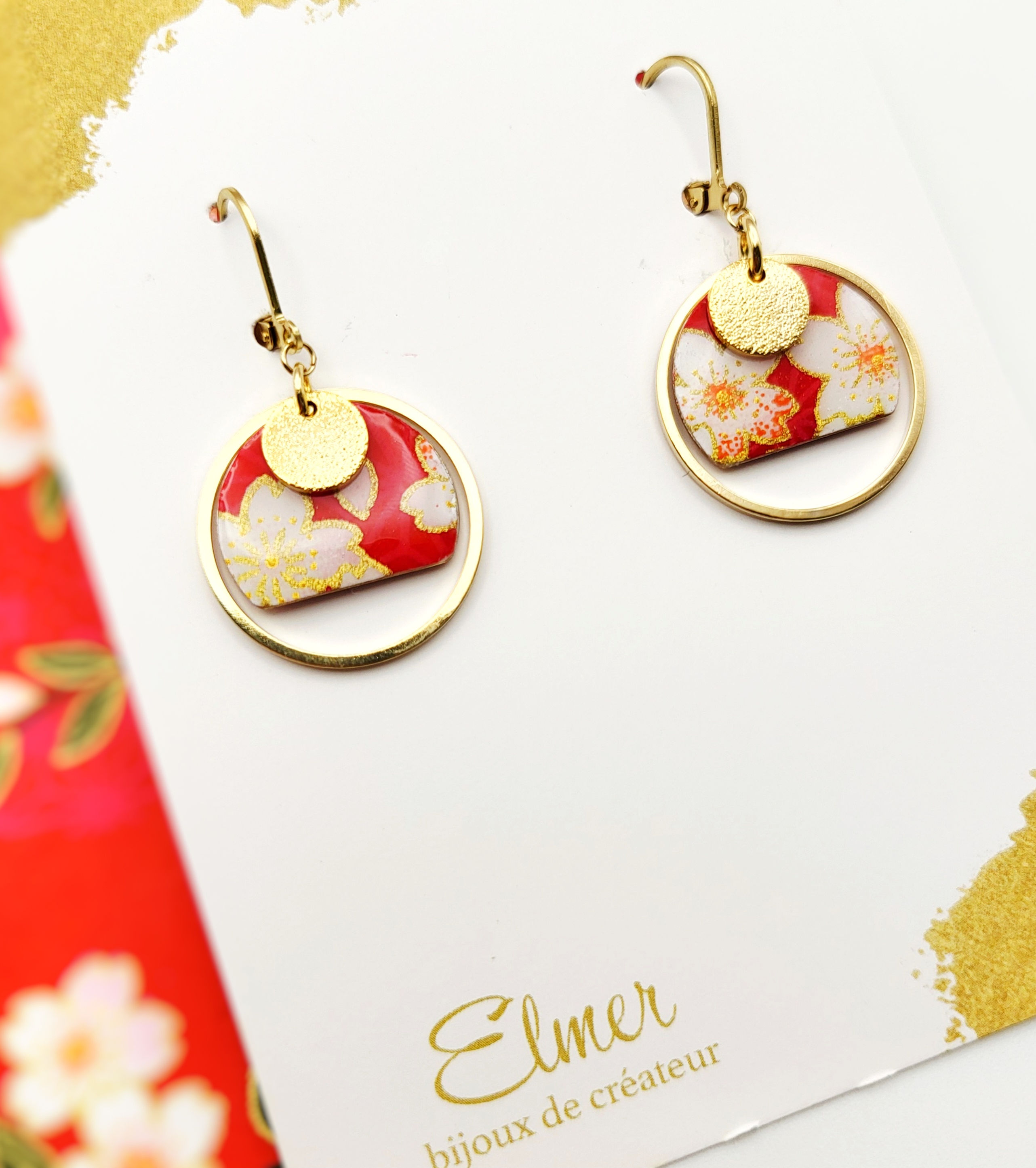 Boucles d'oreilles KIRU / 2 coloris