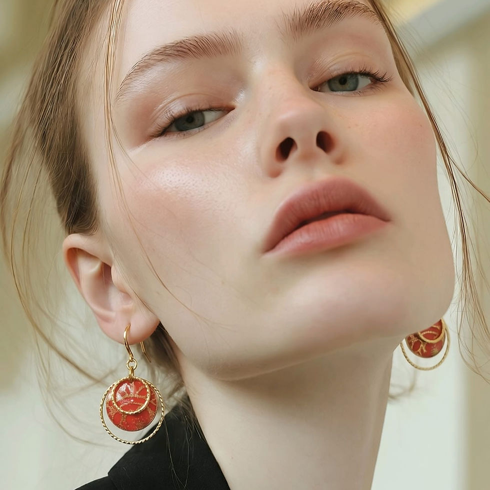 Miniature : Boucles d'oreilles MIZU, petite taille / 3 coloris