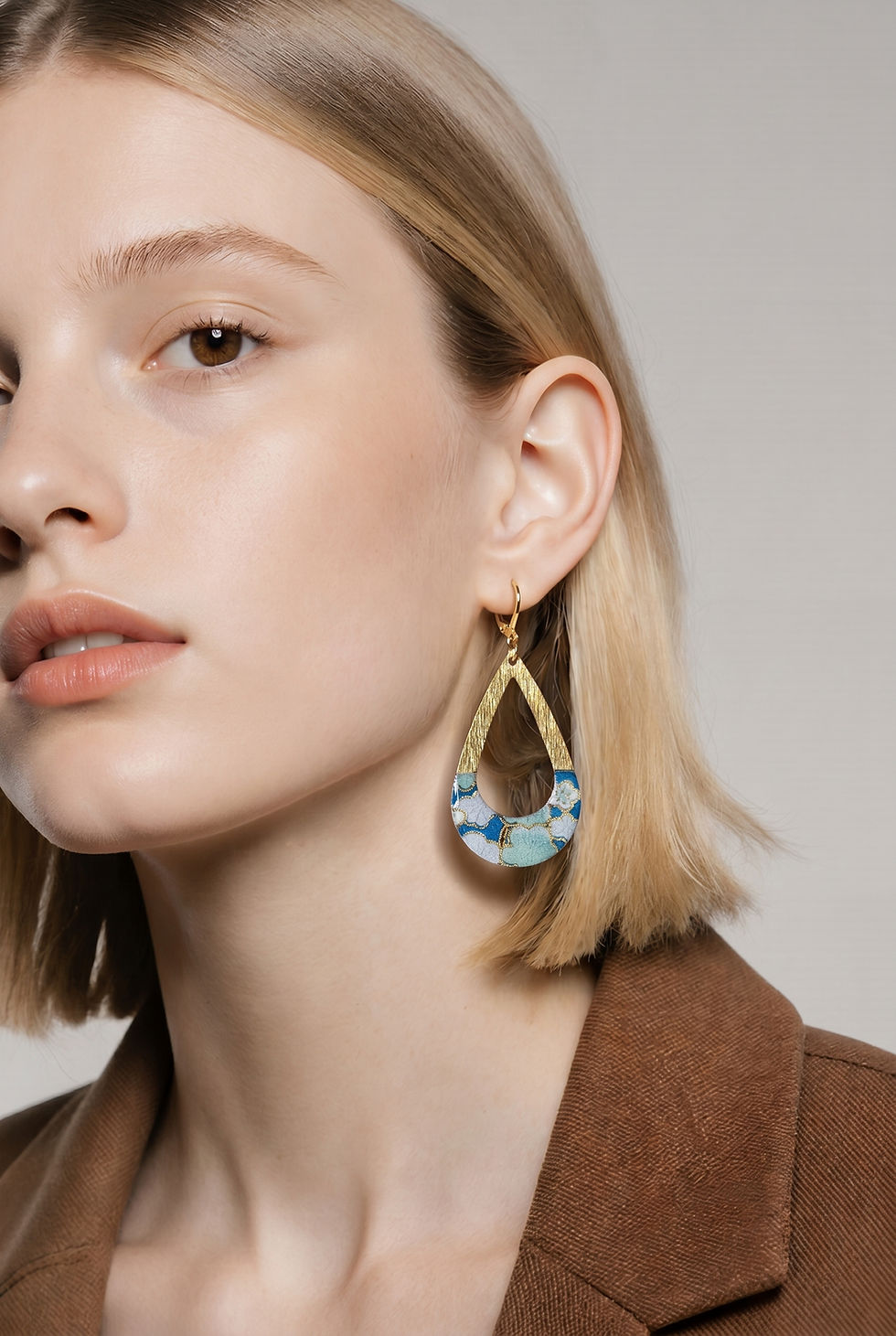 Miniature : Boucles d'oreilles SHIZUKU / 3 coloris