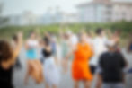 immersive brand activation with group dancing experience