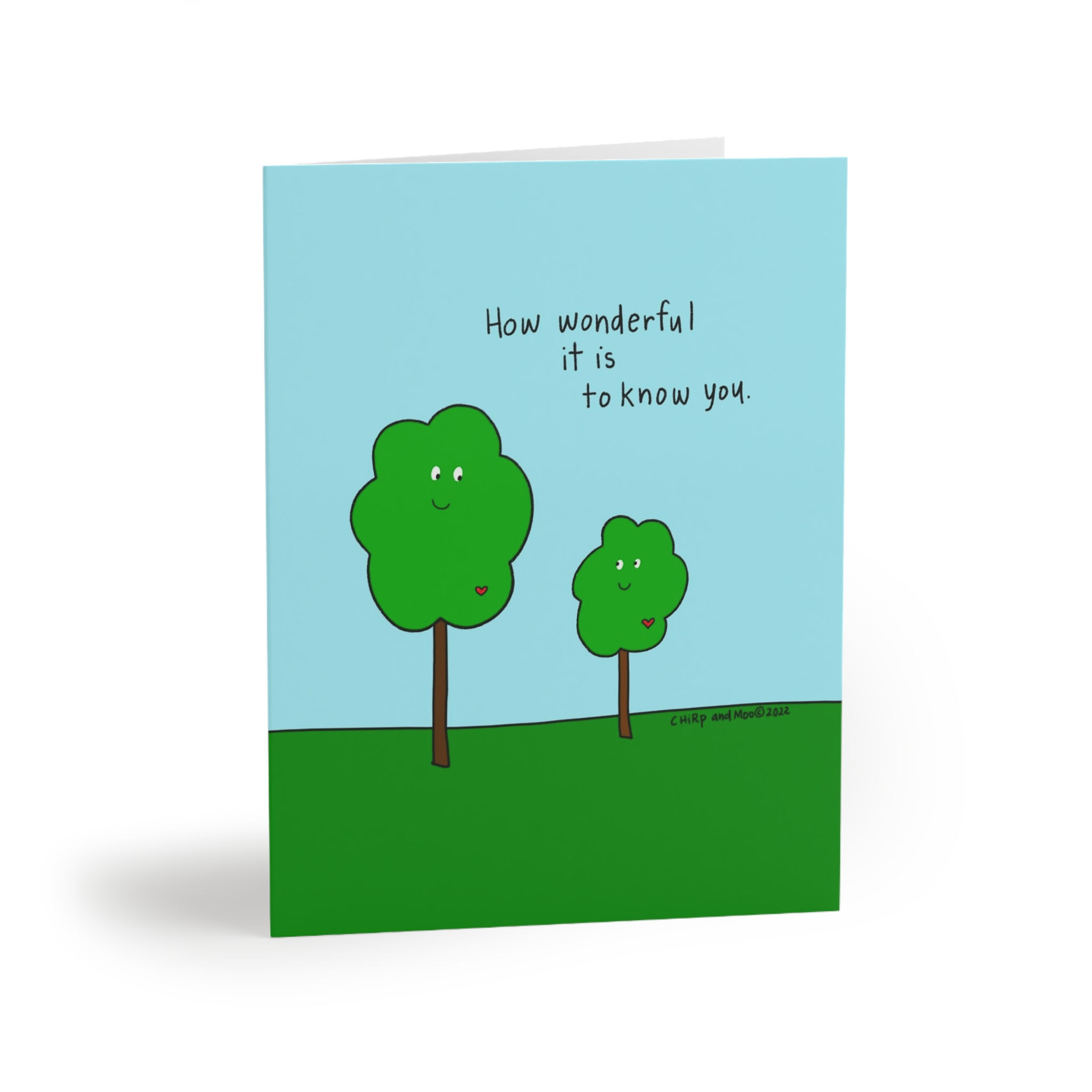 How wonderful it is to know you