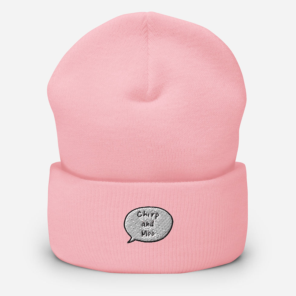 Thumbnail: Chirp and Moo Cuffed Beanie