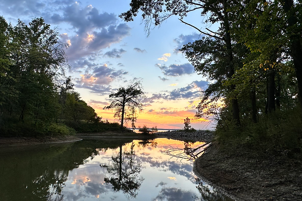 Sunrise over Lake