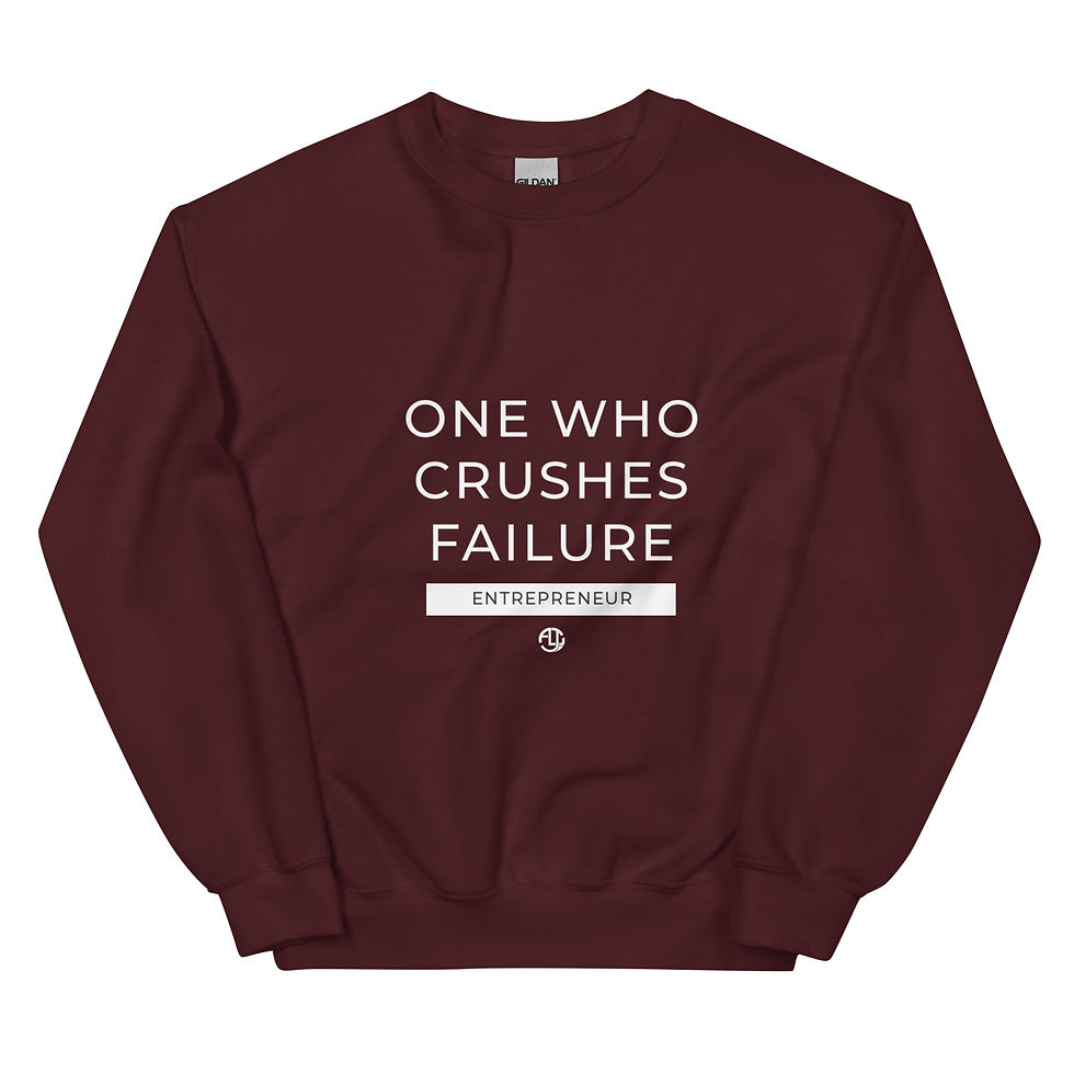 Thumbnail: One Who Crushes Failure - Unisex Sweatshirt