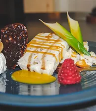 Nougat glacé aux fruits confits