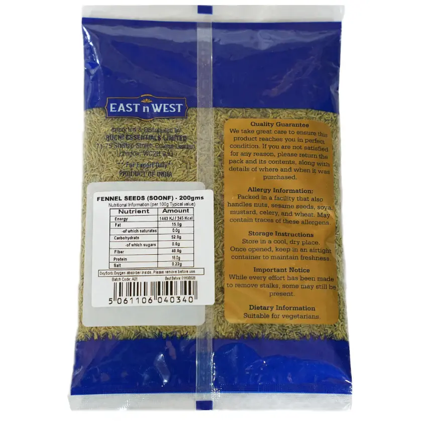 Thumbnail: East n West Fennel Seeds