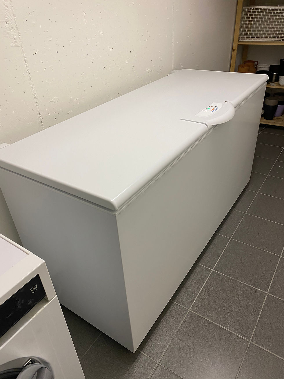 Deep freezer front view