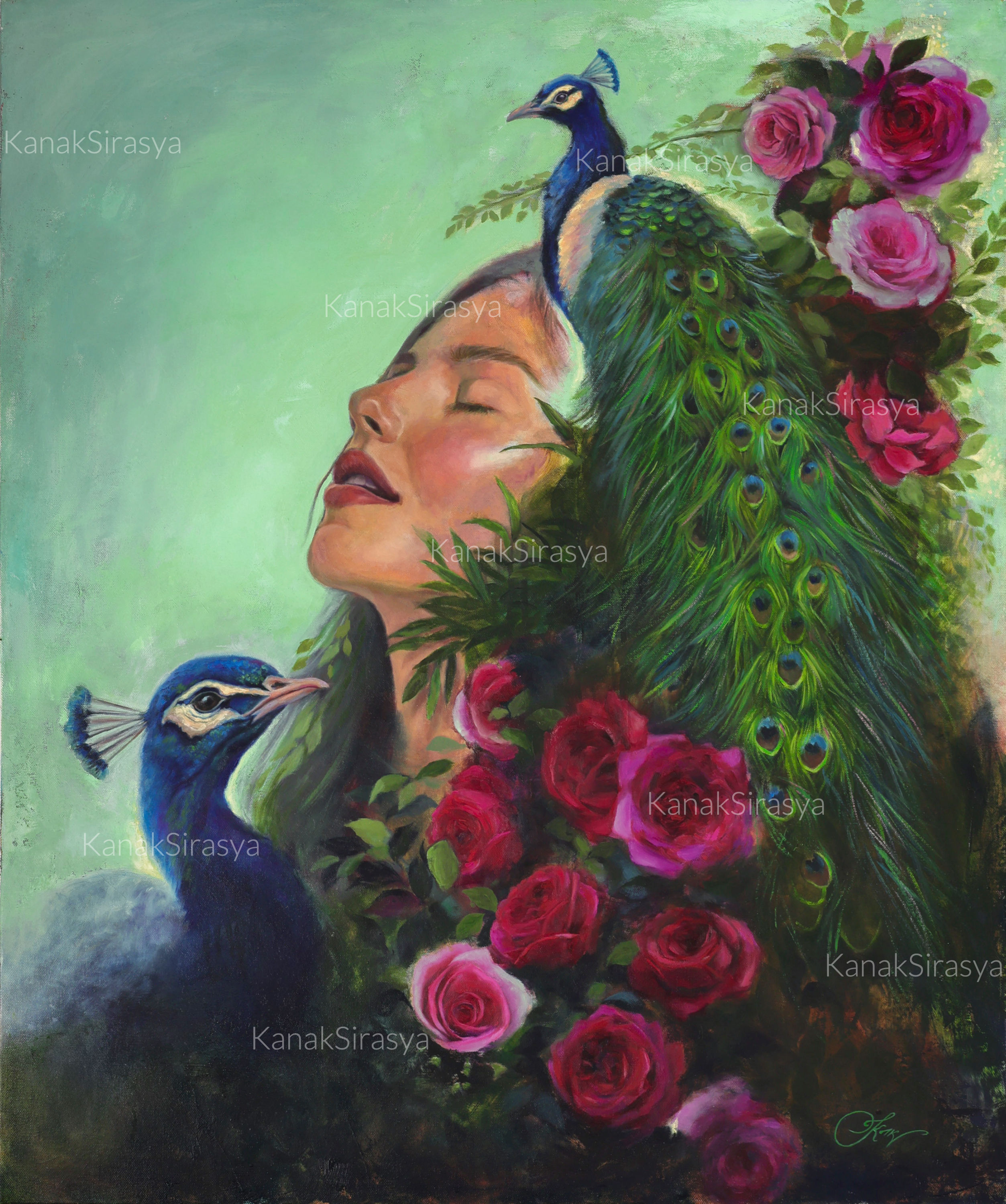 "Between Grace & Wilderness" Canvas Print