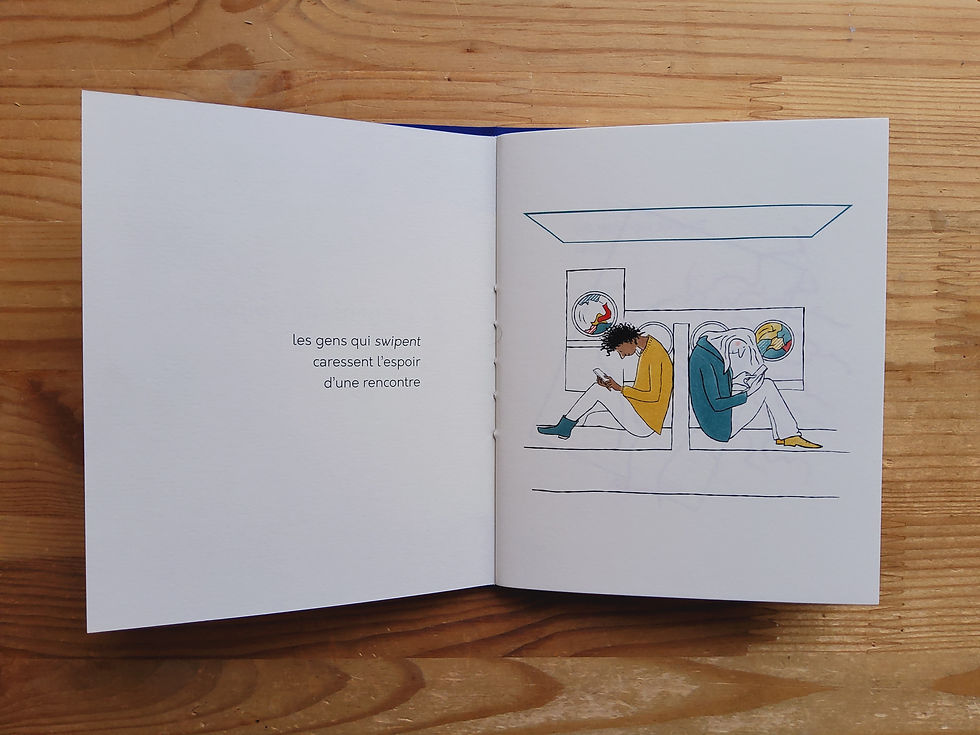 Miniature : Les gens qui swipent • Charlotte Hervot • Delphine Presles