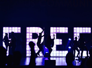Concert Silhouette Scene