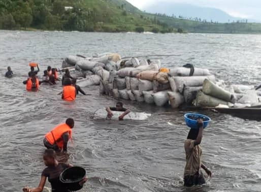 Idjwi: Plusieurs rescapés après naufrage d'un boat au Beach de Bave