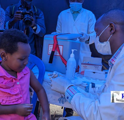 Sud-Kivu : Lancée ce 10 août la Campagne de vaccination contre la Poliomyélite, Rougeole et Rubéole va jusqu'au 15 août