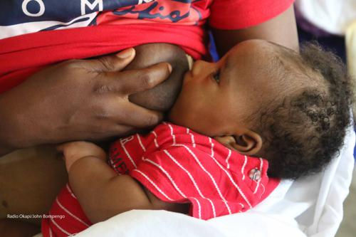 Idjwi : Suite à la famine, des femmes allaitantes en difficulté de poursuivre l'allaitement maternel exclusif des nourrissons