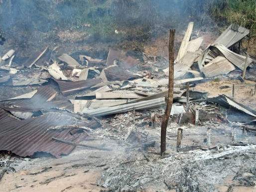 Kabare : Six maisons calcinées et plusieurs biens de valeur partis en fumés