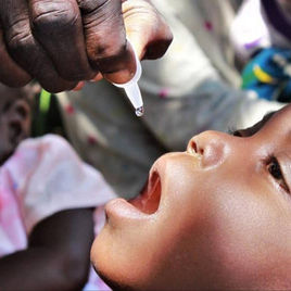 Sud-Kivu : Les enfants de zéro à cinq ans sont concernés par la campagne de vaccination contre la polio du 30 avril au 2 mai