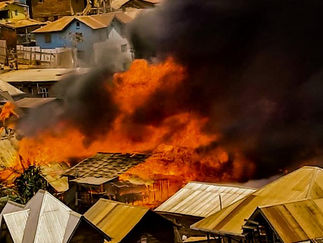 Kadutu : 31 maisons calcinées et 10 autres détruites dans un nouvel incendie à Nkafu