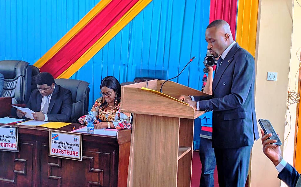 Sud-Kivu : Le Député Le Bon FUNGULO dénonce l’installation illégale du Service de l’Urbanisme et Habitant à Kalonge