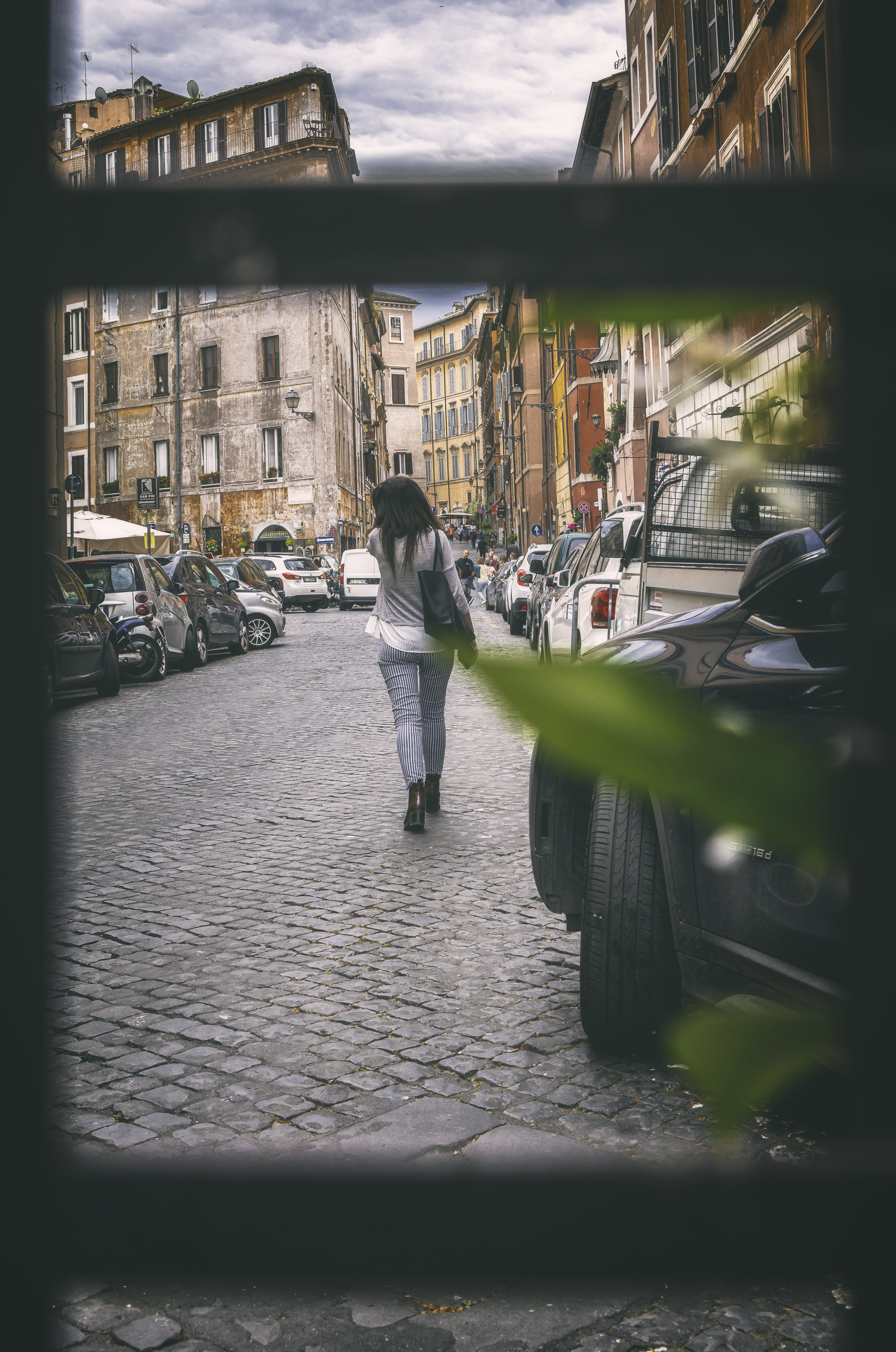In Frame A