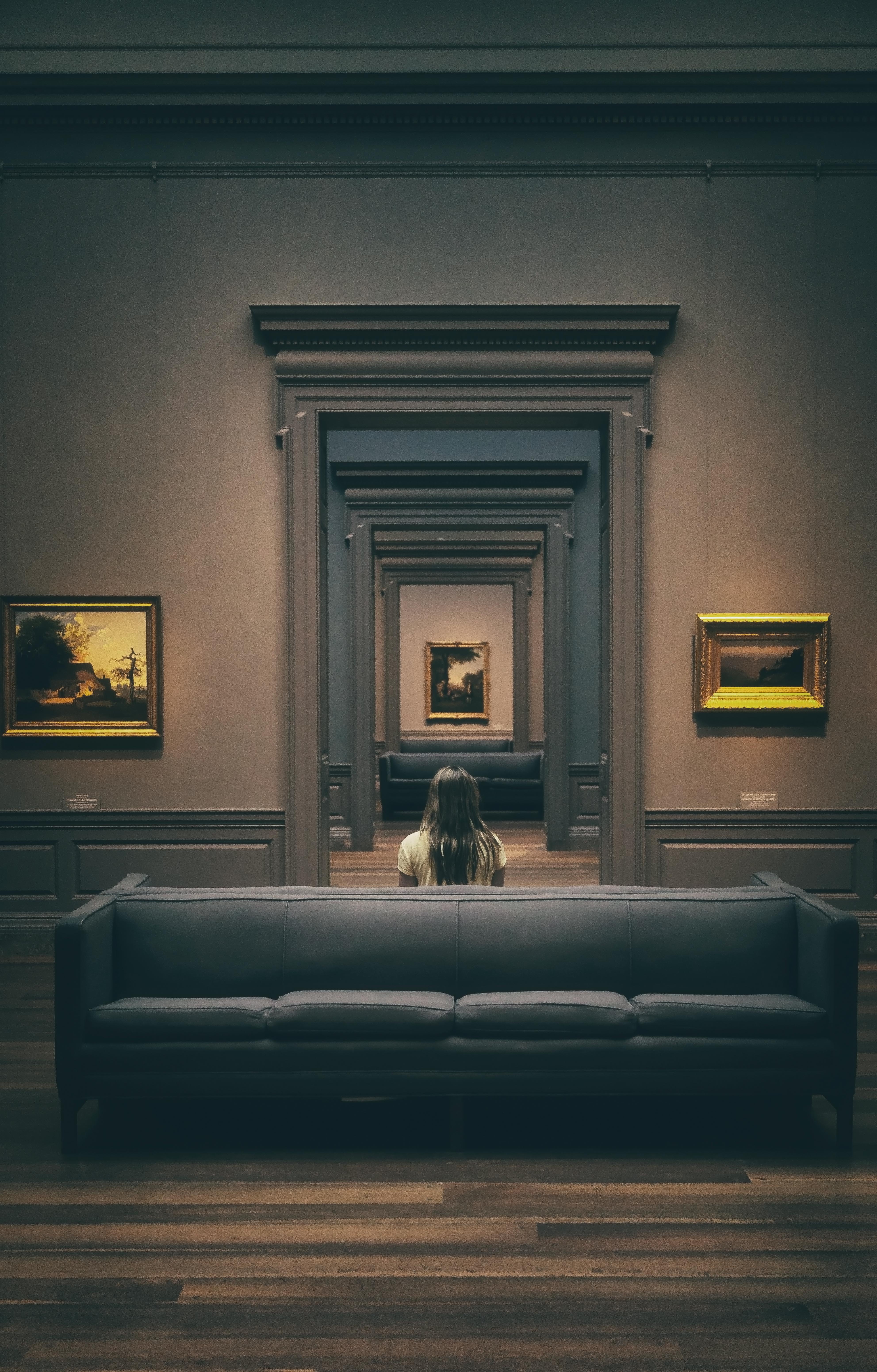 Girl at the NGA A