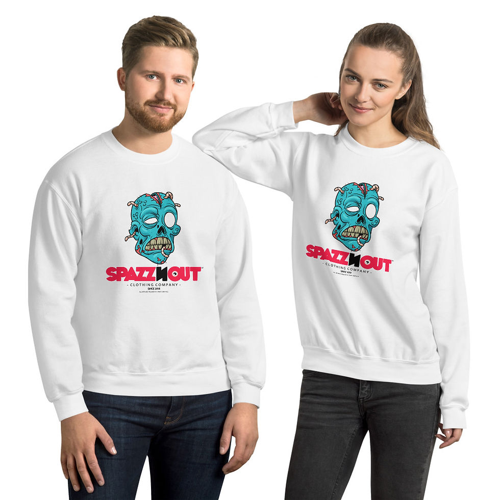 Thumbnail: Drino Brain Dead  SpazzN'Out™ Unisex Sweatshirt