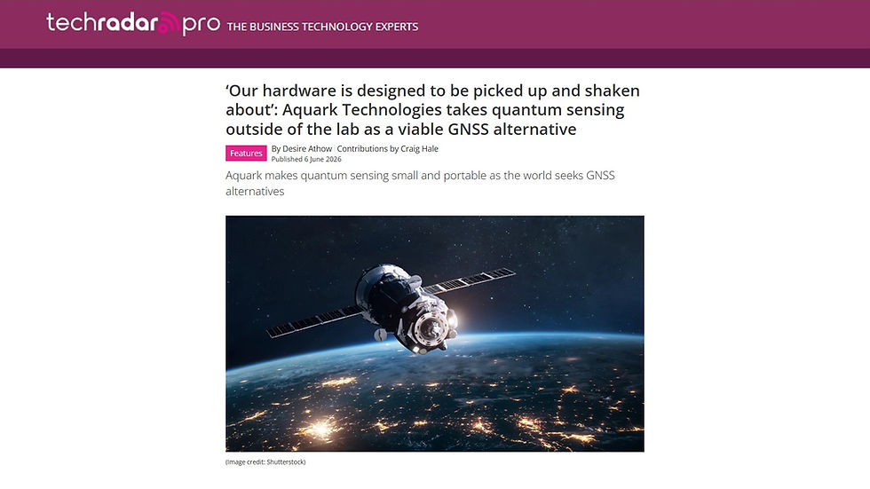 ‘Our hardware is designed to be picked up and shaken about’...