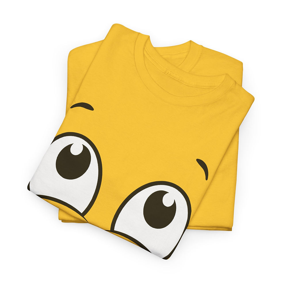Thumbnail: Funny Happy Emoji T-Shirt - Unisex Cotton Tee