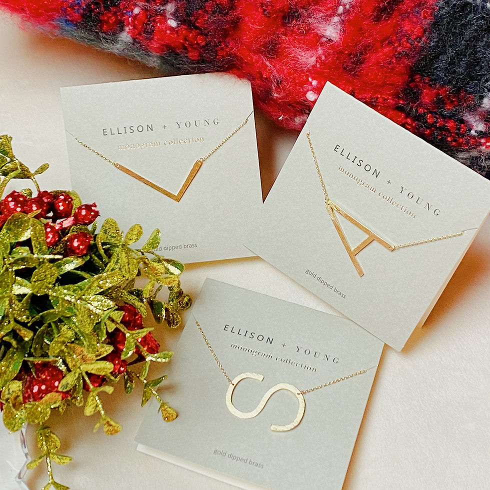 Thumbnail: Gold Initial Necklace, Personalized Letter Pendant, Elegant Everyday Jewelry