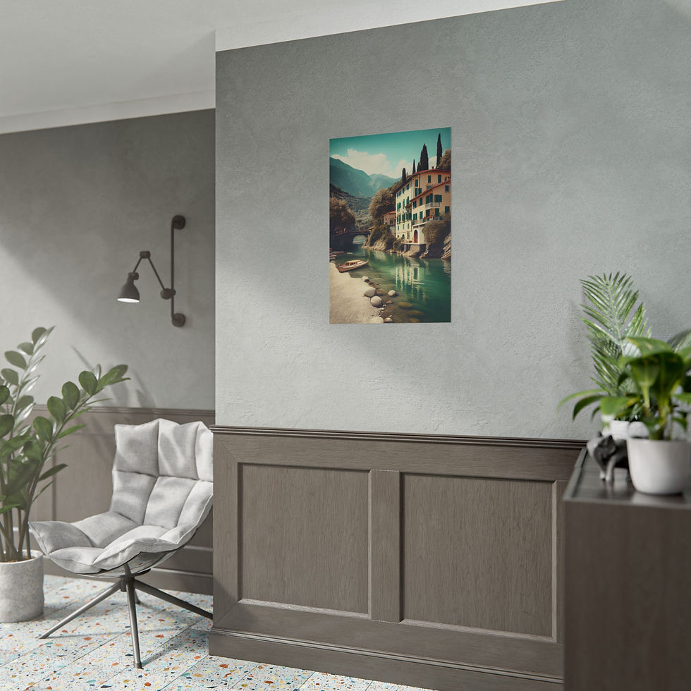 Thumbnail: Lake Como 2 - Rolled Poster