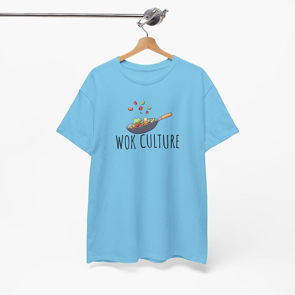 Thumbnail: Wok Culture Cooking Humor - Unisex Tee, Funny Food Pun Tee, Unisex Statement Tee