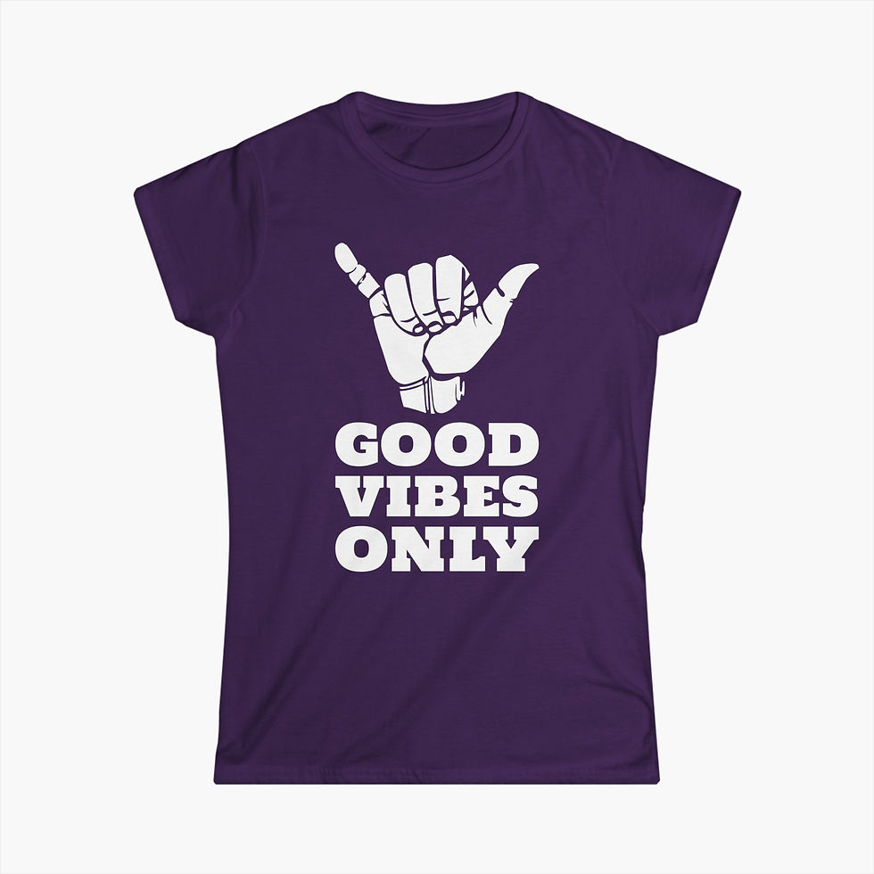 Thumbnail: Good Vibes Only - Women's Tee