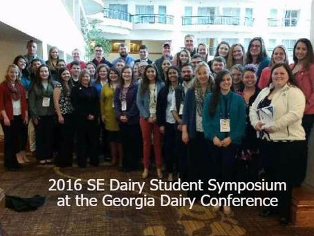 Dairy students from across the Southeast to attend Dairy Student Symposium on Jan. 15-16